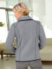 WITT WEIDEN Fleece-Jacke in grau-meliert