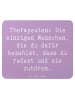 Mr. & Mrs. Panda Mousepad Spruch Wunderbare Therapeutin mit Spruch in Lavendeltraum