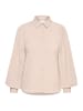 Kaffe Langarm - Hemd KAhermine Regular fit in Feather Gray C.