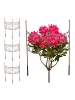 relaxdays 4 x Staudenhalter in Braun - (B)31 x (H)41,5