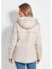 GOLDNER Elegante Outdoor-Jacke in stein