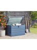 Beliani Truhe CEBROSA in Blau - (W) 100 x (H) 64 x (L) 62 cm