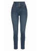 LASCANA High-waist-Jeans in blue-washed