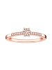 Thomas Sabo Ring "mit Diamanten rosèvergoldet" in Roségold