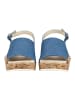 ara Sandalen in Blau/Braun