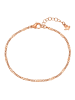 Glanzstücke München Armband aus Edelstahl in roségold