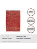 Arte Espina Wohnzimmer Teppich – Kurzflorteppich Finish 125 in rot - gold - rechteckig