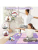 COSTWAY Gymnastikmatte 240x117x5cm in Lila
