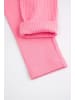 Coccodrillo Gerippte Leggings mit langem Bein in rosa