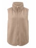 Hessnatur Hessnatur Wollfleece Weste Regular aus reiner Merinowolle in sand