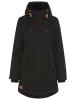 Kangaroos Parka in schwarz