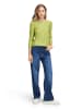 Betty Barclay Basic Shirt mit Wellenstruktur in Fresh Moss
