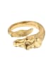 KUZZOI Ring 925 Sterling Silber in Gold