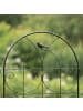 relaxdays 2 x Rankgitter "Vogel" in Schwarz - (B)50 x (H)116 cm