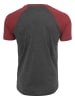 Urban Classics Urban Classics T-Shirts in cha/burgundy