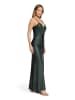 Vera Mont Abendkleid im Glitzer-Look in Dark Green/Grey