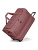 Redolz Duffle Essentials 2-Rollen Reisetasche 70 cm L mit Dehnfalte rose