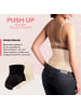 MISS PERFECT Shapewear Push up Hose mit Shape Gürtel in Haut