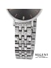 Regent Armbanduhr-Analog silber klein (ca. 28mm) Regent Metallarmband