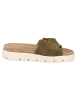 Palado Plateau-Pantoletten Omayra in Khaki