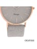 Oozoo Analog-Armbanduhr Oozoo Vintage Series grau groß (ca. 40mm)