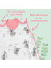 Schlummersack Babyschlafsack, 1.0 TOG in Rosa-Weiß