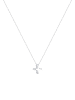 Elli Halskette 925 Sterling Silber Kreuz in Silber