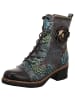 LAURA VITA Schnürstiefelette in blau