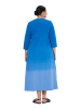 Ulla Popken Kleid in taubenblau