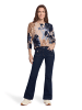 Betty Barclay Flared Cut-Jeans mit aufgesetzten Taschen in Dunkelblau