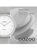 Oozoo Armbanduhr Oozoo Vintage Series silber mittel (ca. 32mm)