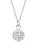 Elli Halskette 925 Sterling Silber in Weiß