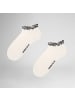 Hudson Sneakersocken Zebra hautfreundlich in White