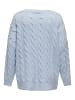 ONLY Carmakoma Strickpullover in Cashmere Blue