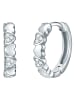 Rafaela Donata Creolen Herz aus Sterling Silber mit Zirkonia in silber