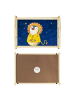 Mr. & Mrs. Panda Tablett Löwe Astrologie Design ohne Spruch in Weiß