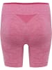 Hummel Enge Shorts Hmlmt Una Seamless Mid Waist Shorts in AZALEA PINK MELANGE