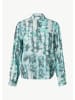 comma Bluse in 63A0_türkisblau