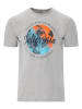 Cruz T-Shirt Edmund in 1005 Light Grey Melange