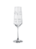 Mr. & Mrs. Panda Kelchglas Waldtiere Aloha mit Spruch in Transparent