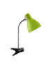 Licht-Erlebnisse Tischlampe (B)14.5 x (L)11.7 x (H)36 cm in Edelstahl Grün Schwarz