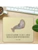 Mr. & Mrs. Panda Mouse Pad Robbe Lachen mit Spruch in Gelb Pastell