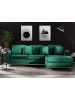 Beliani Ecksofa OSLO in Grün - (W) 270 x (H) 64 x (L) 151 cm