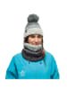 Buff Buff Masha Knitted Fleece Hat Beanie in Grau