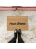 relaxdays Fußmatte "Nice Shoes" in Natur/ Schwarz - (B)60 x (T)40 cm