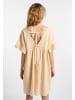 DreiMaster Vintage Damen Kleid in Beige Creme