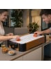 relaxdays Airhockey Tischspiel in Braun