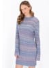 myMo Women Dress in blue multicolor