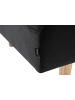 ebuy24 Daybed Marino Schwarz 200 x 80 cm