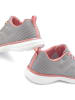 LASCANA Sneaker in grau/orange